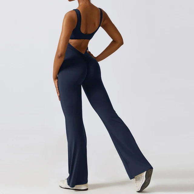 Damen Jumpsuit Gym Set