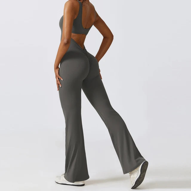 Damen Jumpsuit Gym Set