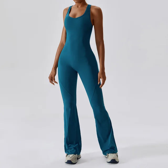 Damen Jumpsuit Gym Set