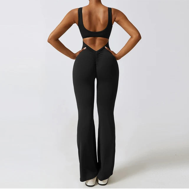 Damen Jumpsuit Gym Set