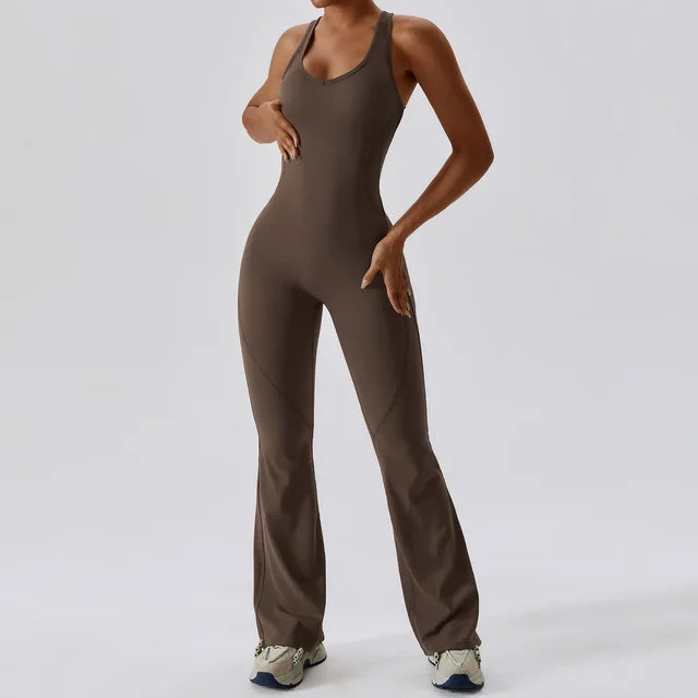 Damen Jumpsuit Gym Set