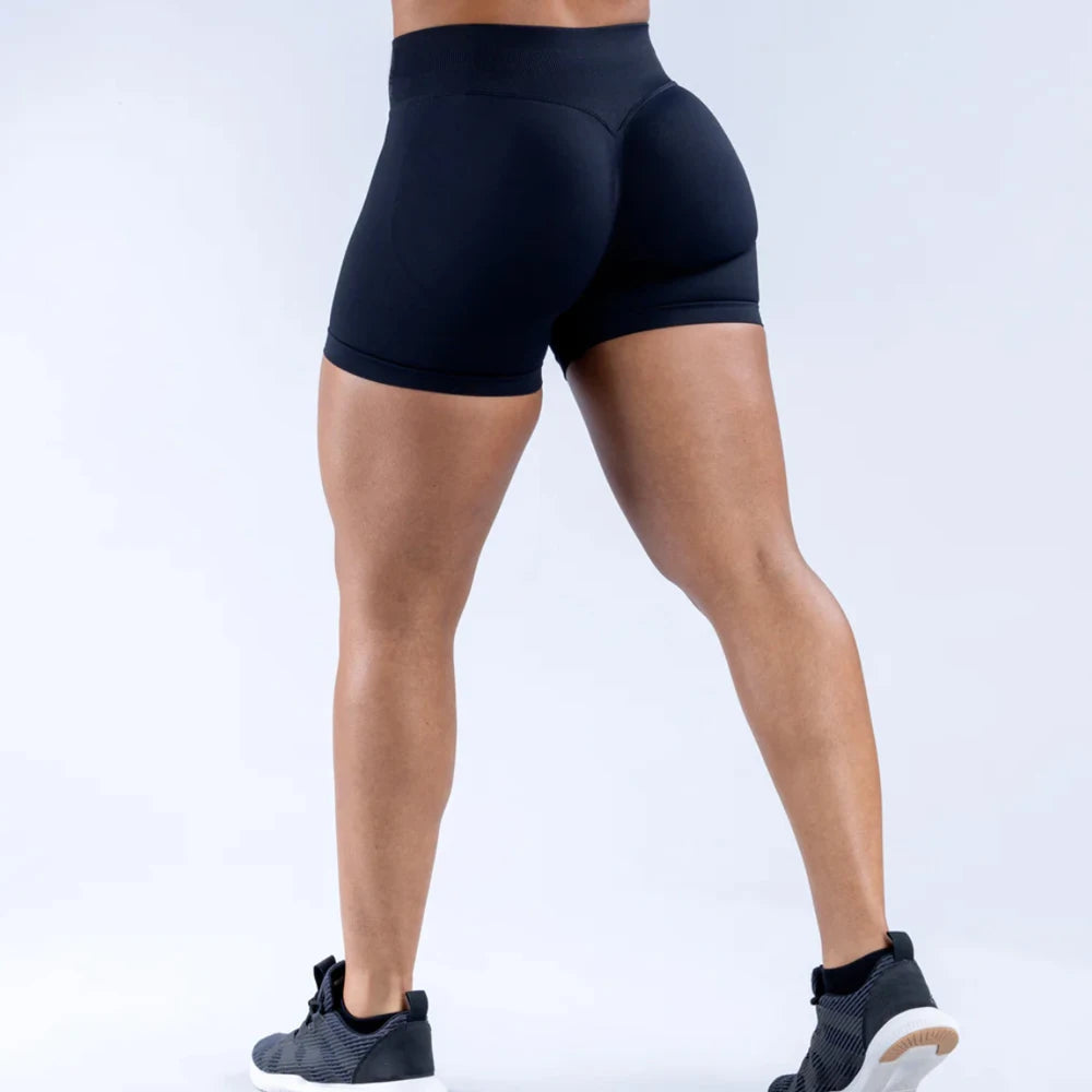 Impact Shorts Seamless Flex Scrunch Bum Workout Gym Shorts