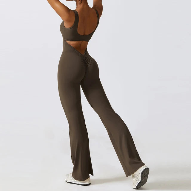 Damen Jumpsuit Gym Set