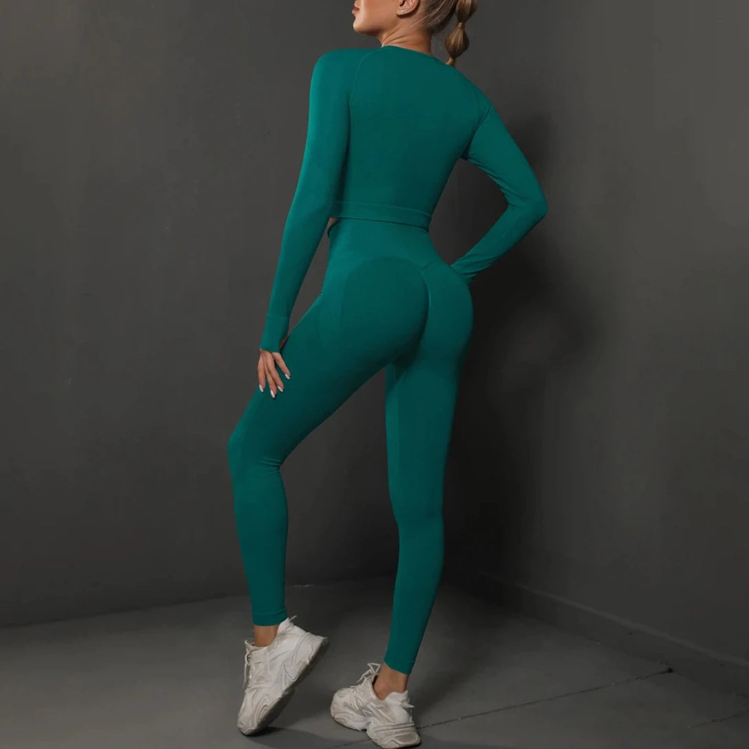 Women's Gym Set with Long Sleeve Labris