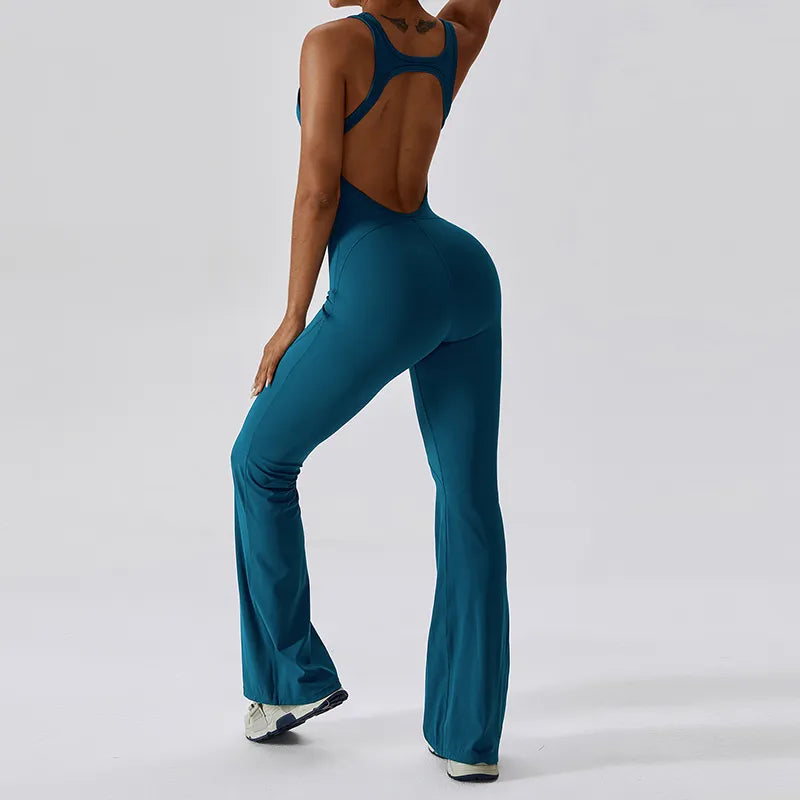 Damen Jumpsuit Gym Set